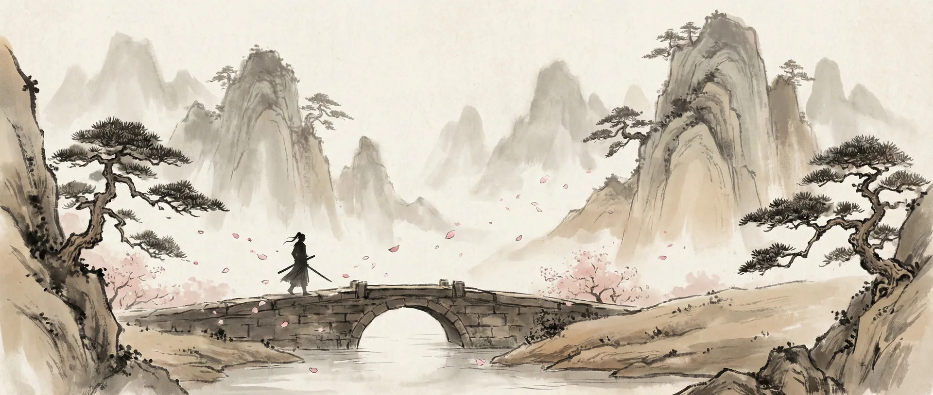 探花郎 - 一品探花 水墨江湖背景